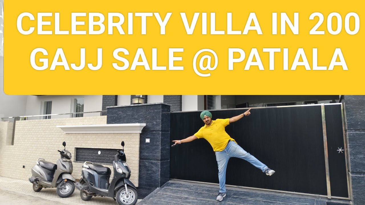 200 GAJJ CELEBRITY VILLA FOR SALE IN PATIALA 9876629002