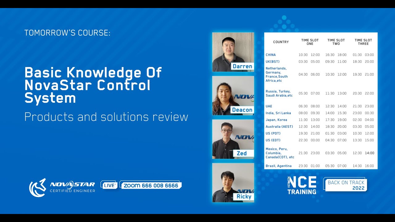 1. Basic Knowledge of NovaStar Control System (NCE 2022)