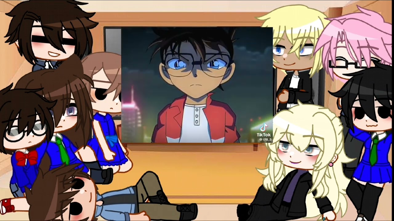 detective conan react to edit / Gacha club