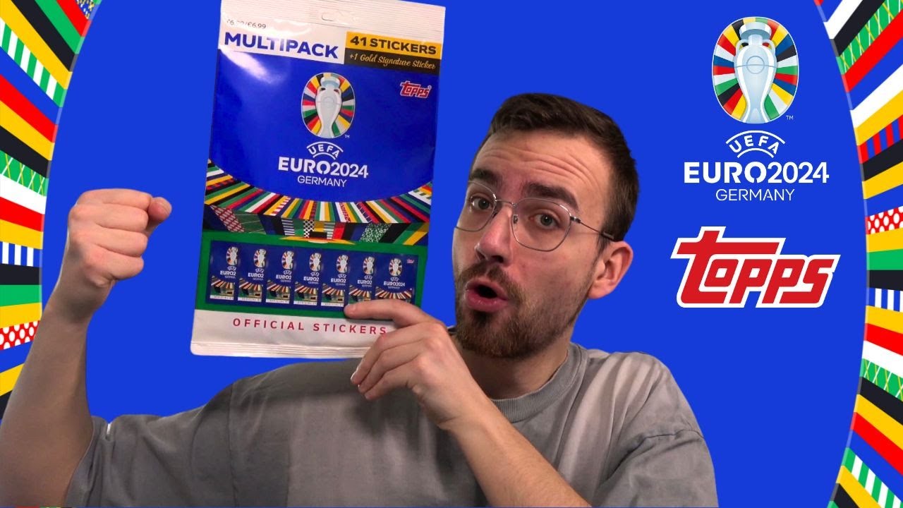 Topps UEFA EURO 2024 Germany STICKER Multipack