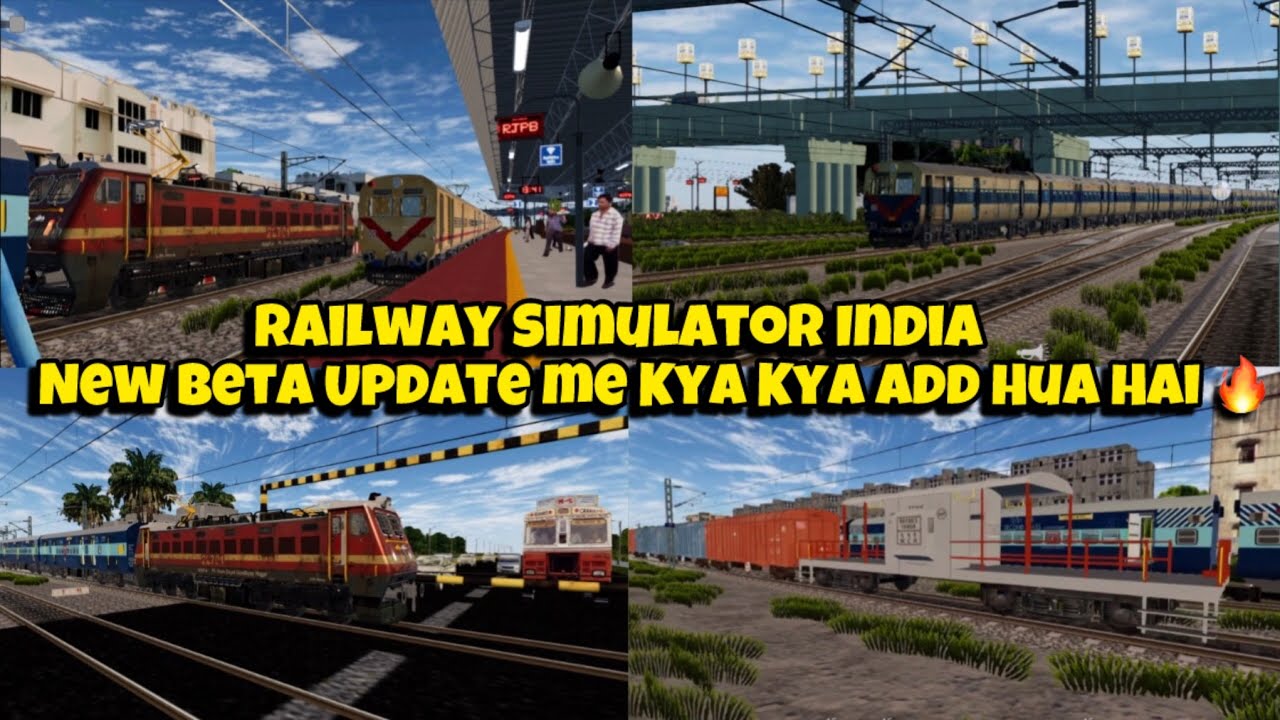 Railway Simulator India | New Beta Update Me Kya Kya Add Hua Hai 🔥