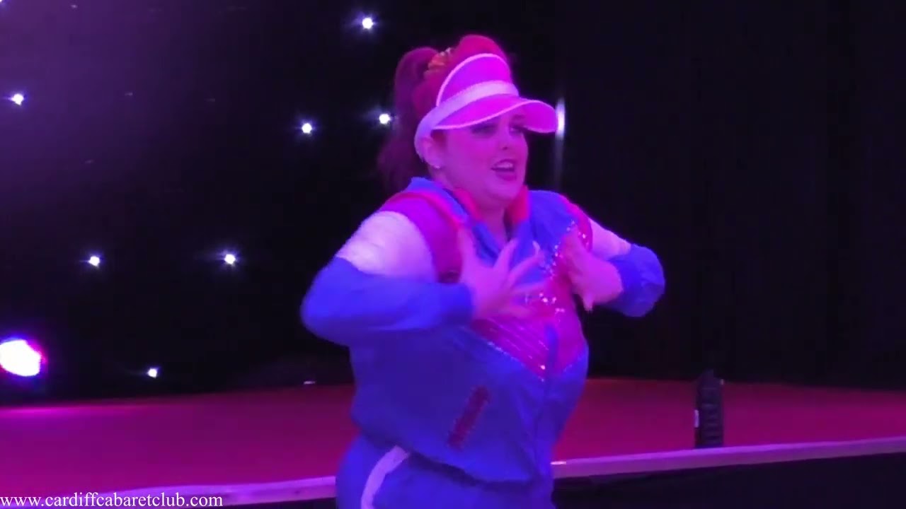 Lili Del Fflur - 80’s @Cardiff Cabaret Club #cardiffcabaretclub #foofoolabelle #burlesque