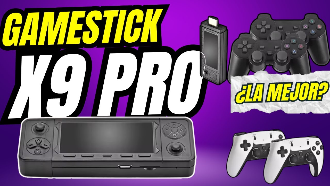 ¡increíble Hallazgo En Aliexpress! Reseña Gamestick X9 Pro