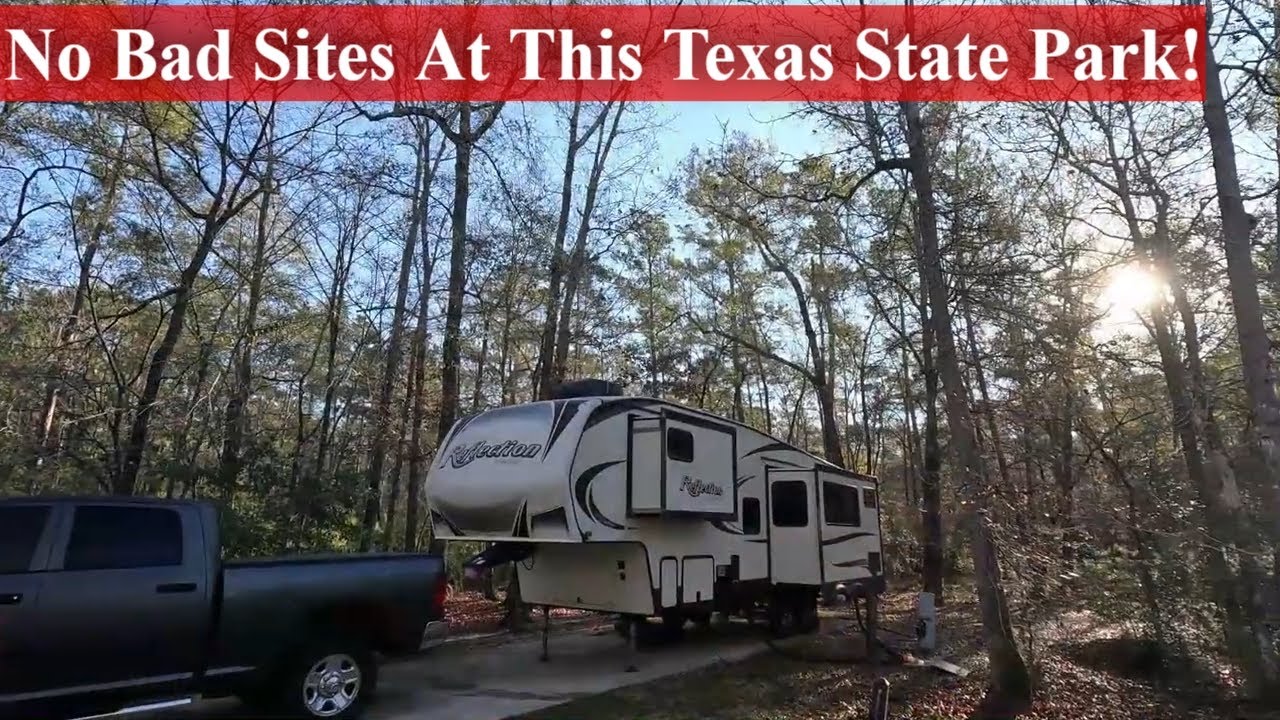 The Best Campsites At Lake Livingston State Park | Tour Of ALL The Camping Loops