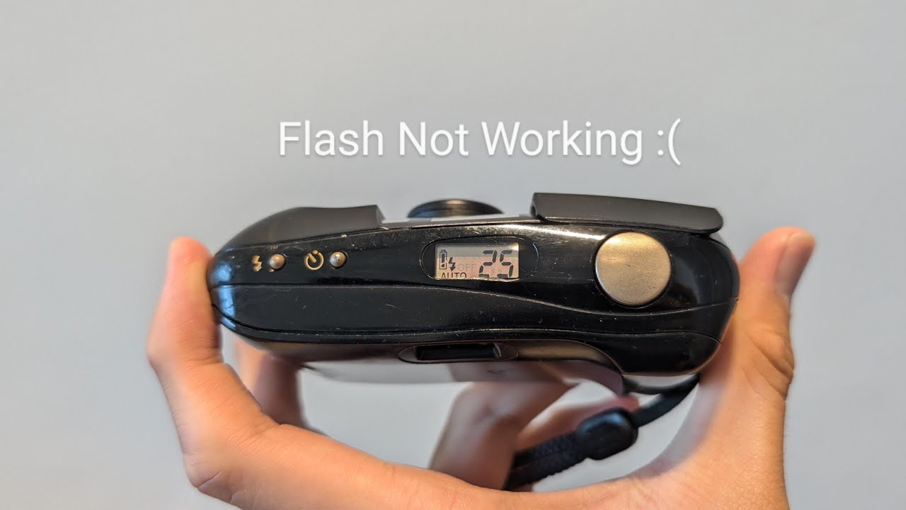 Troubleshoot and Fix Olympus Mju 1 (Not Able To Take Photos)