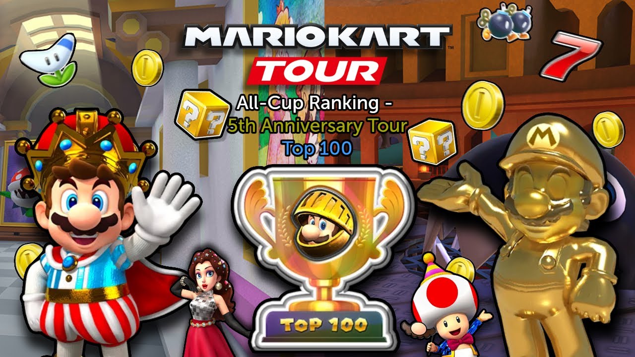 Mario Kart Tour - Anniversary Tour 2024 All Cup Ranking