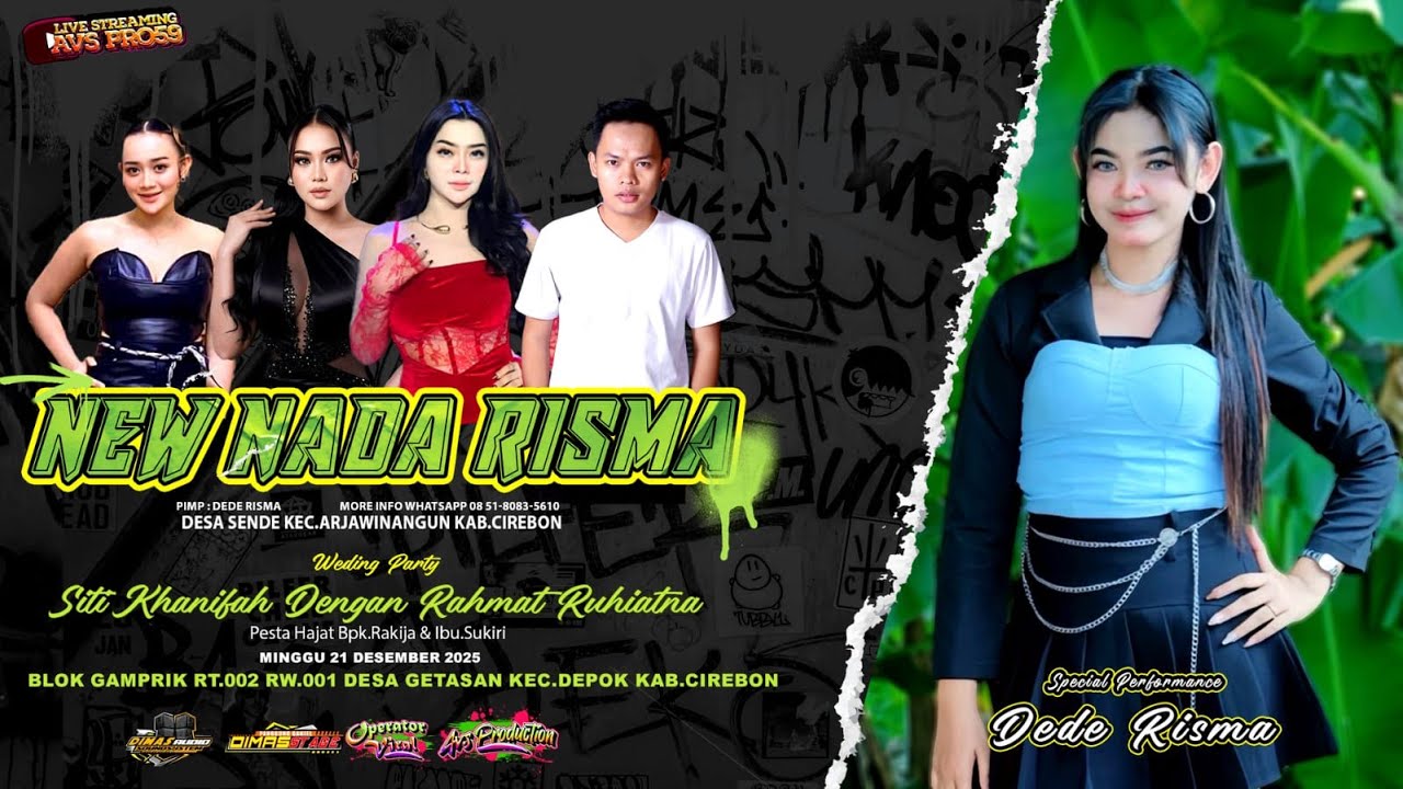 🔴NEW NADA RISMA || MINGGU  21 DESEMBER 2025 || GETASAN - DEPOK - CIREBON