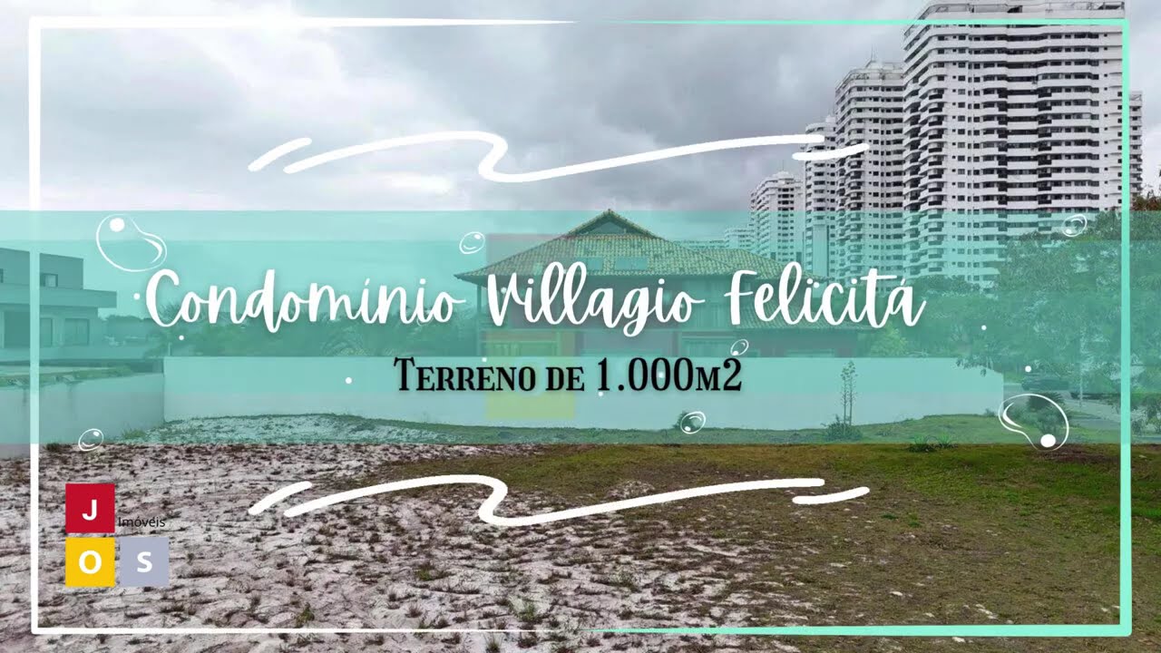 TERRENO CONDOMINIO VILLAGGIO FELICITÁ 1000M2