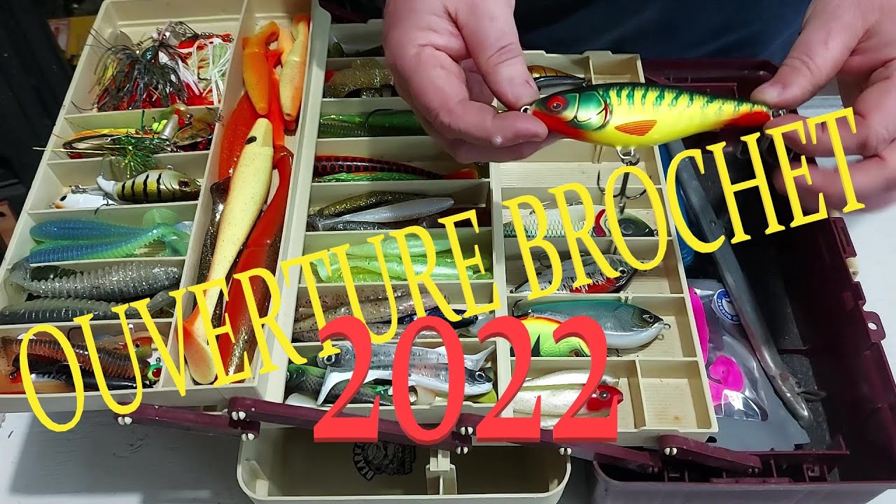OUVERTURE BROCHET 2023 mon coffre de pêche pour l'ouverture