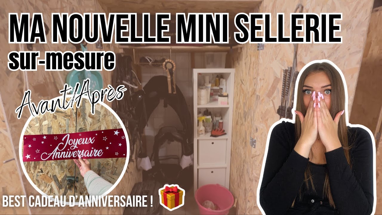Construction de ma MINI SELLERIE - le AVANT/APRÈS