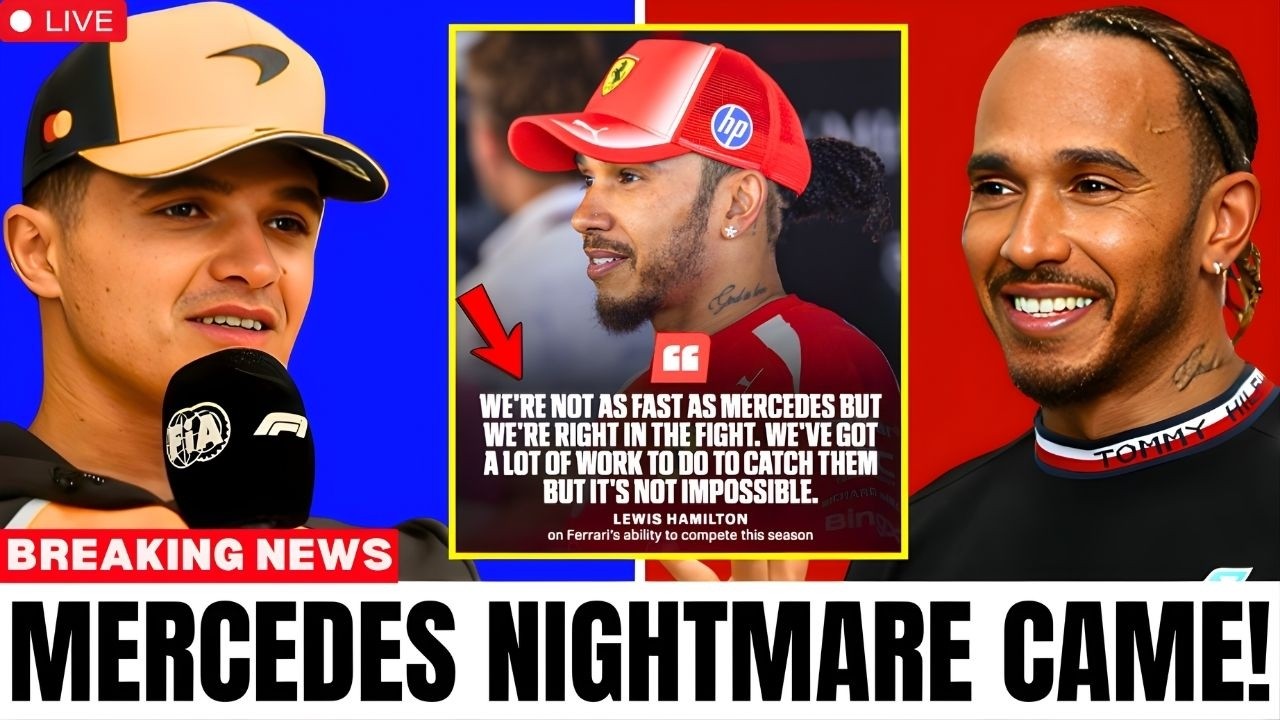 1 Min Ago: Lando Norris SHOCKS F1 Fans with INSANE Hamilton Prediction for 2026 Ferrari’s new SF-26!