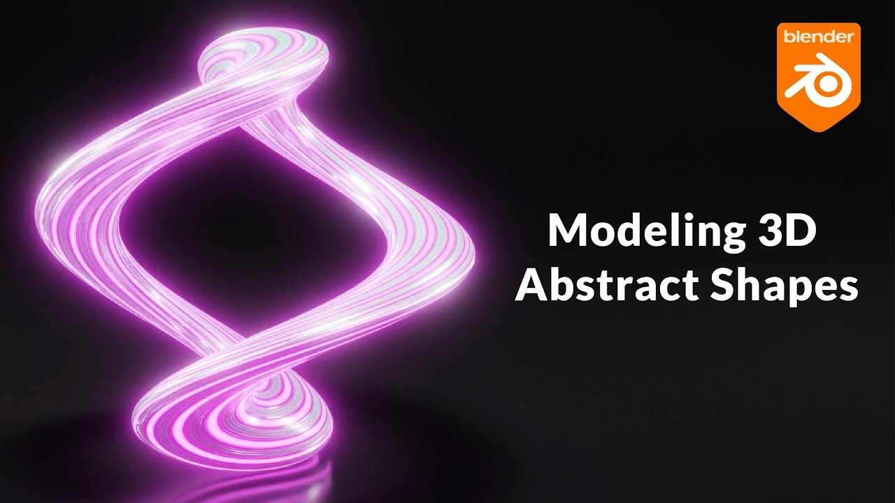 Blender 3D Tutorial: How To Model Abstract Shapes With Modifiers