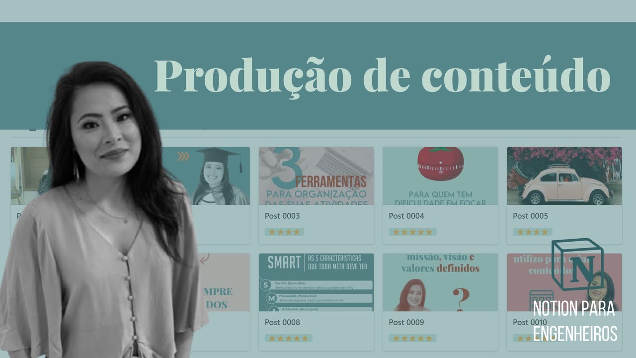 Notion: Como eu organizo a produção de conteúdo