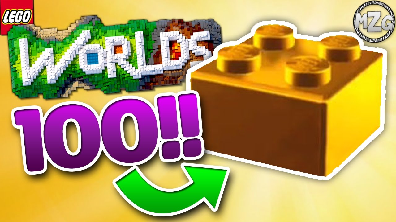 Мастер-строитель! 100 ЗОЛОТЫХ КИРПИЧЕЙ! — Игровой процесс LEGO Worlds — Эпизод 14