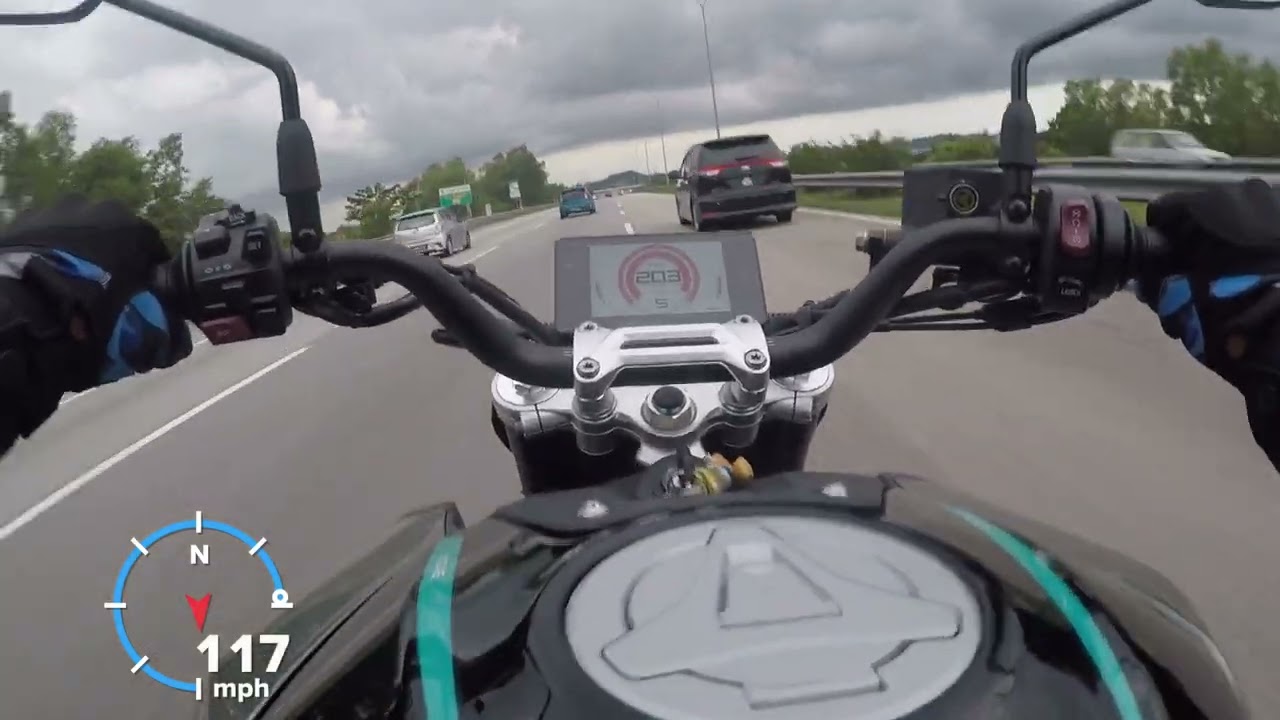 Kove 450R Top Speed with GPS