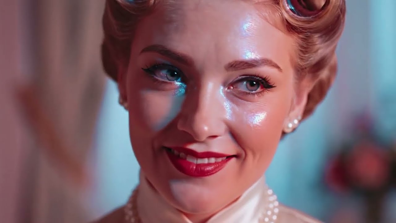 Drive-In Nights 🌙 | A 1950s Retro-Futuristic Love in Silence