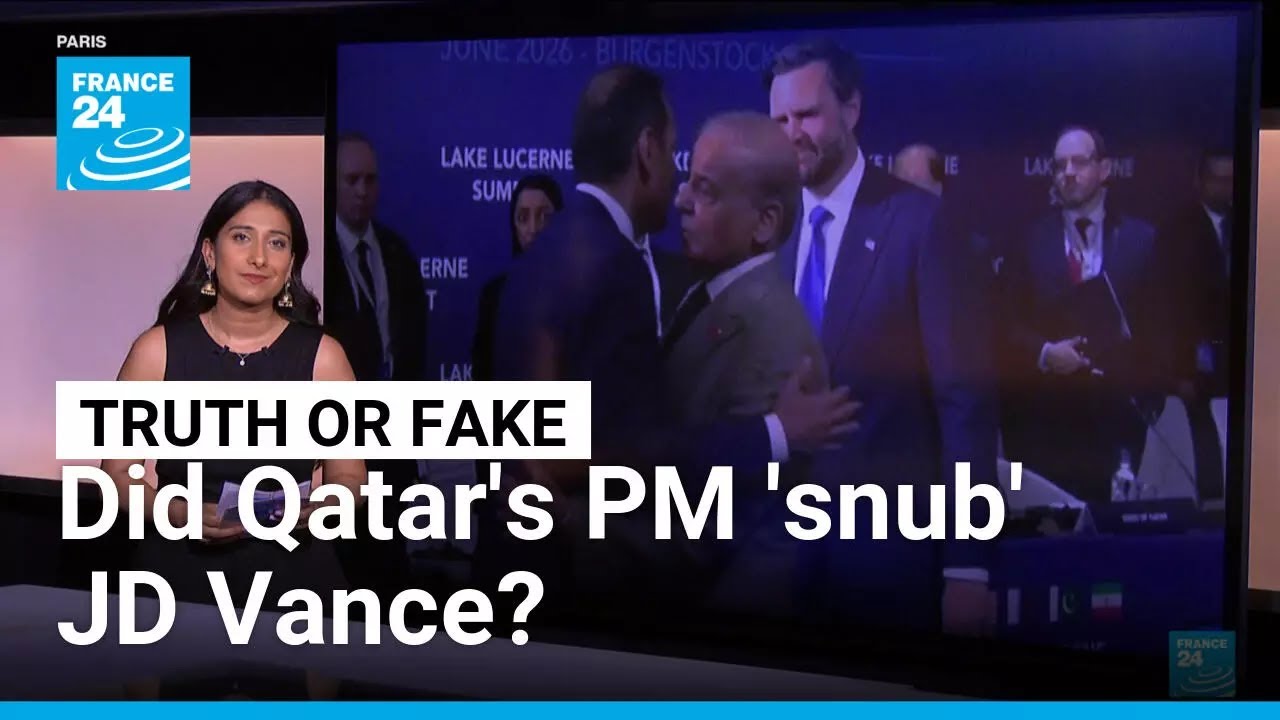 Was JD Vance 'snubbed' by Qatar's prime minister? Doha, Washington say context is missing