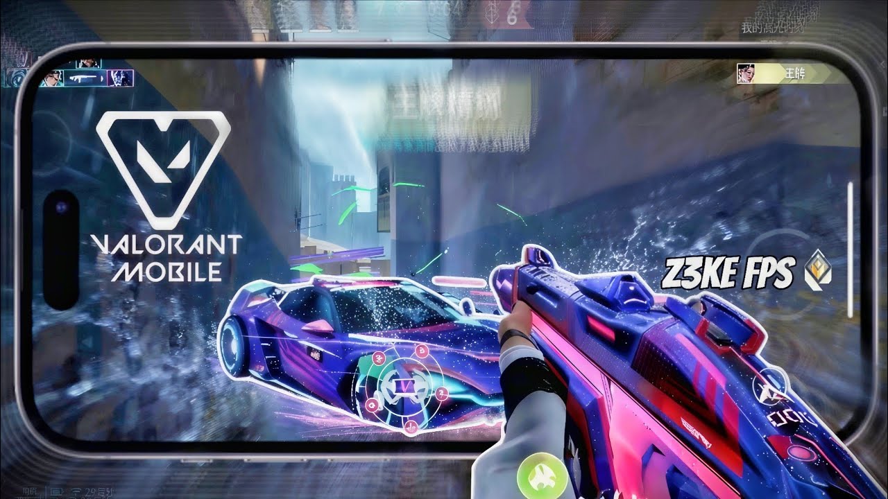 Smurfing in the Top 0.1% Chinese Lobbies | Valorant MOBILE | Z3ke FPS | #valorantmobile #valorant 