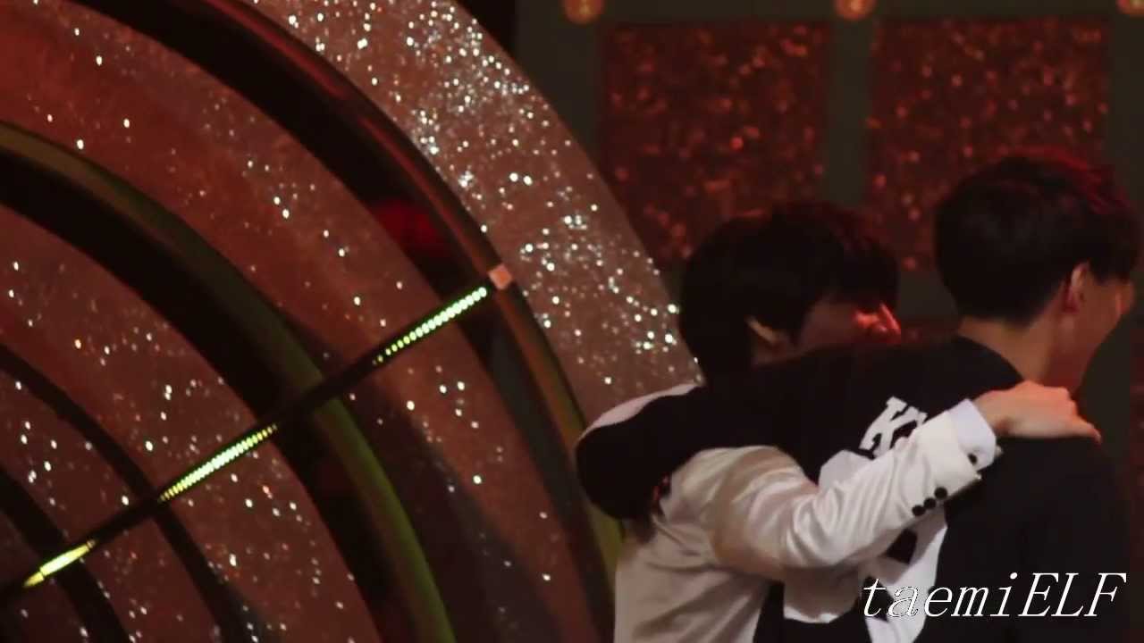 140116 Golden Disk Awards-ending(taemin&kai) [DO NOT REUPLOAD AND EDIT]