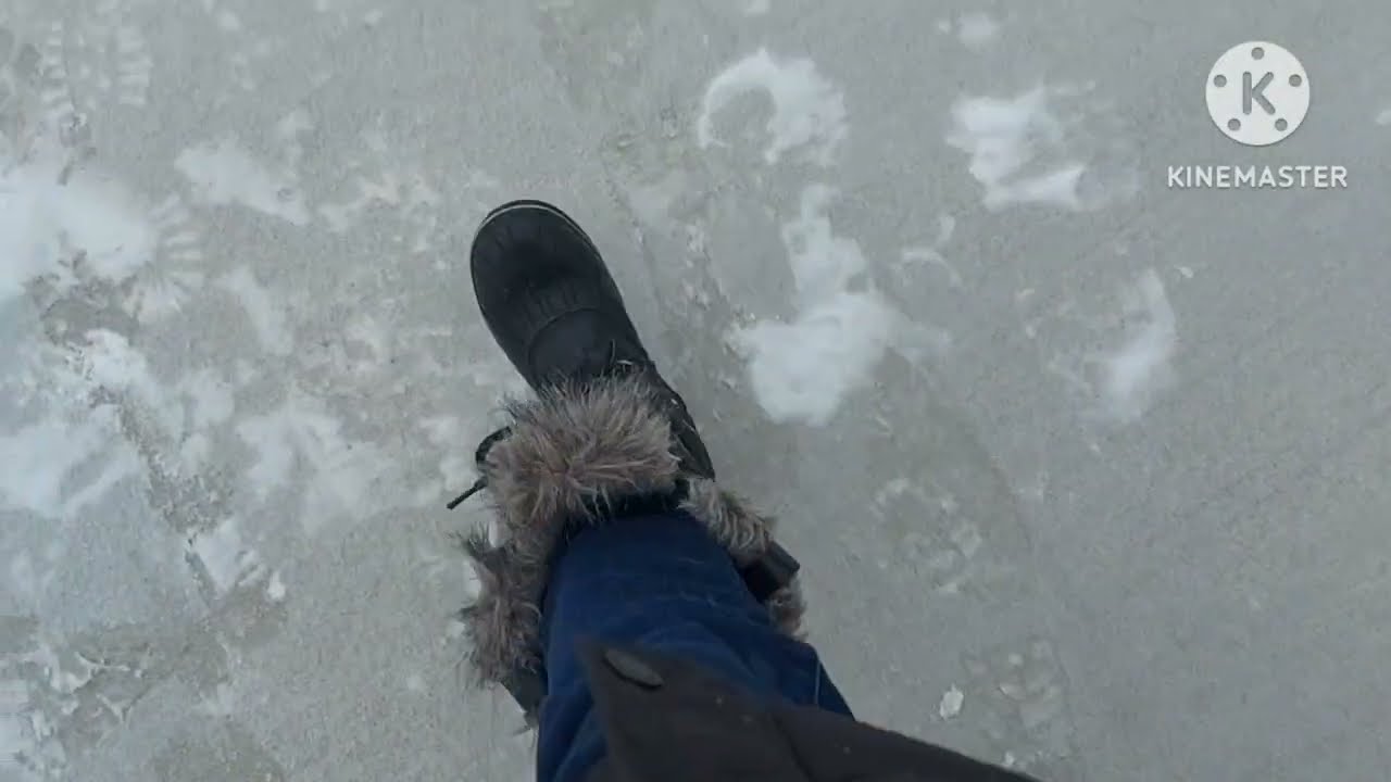 Snow Foots steps#buhayincanada
