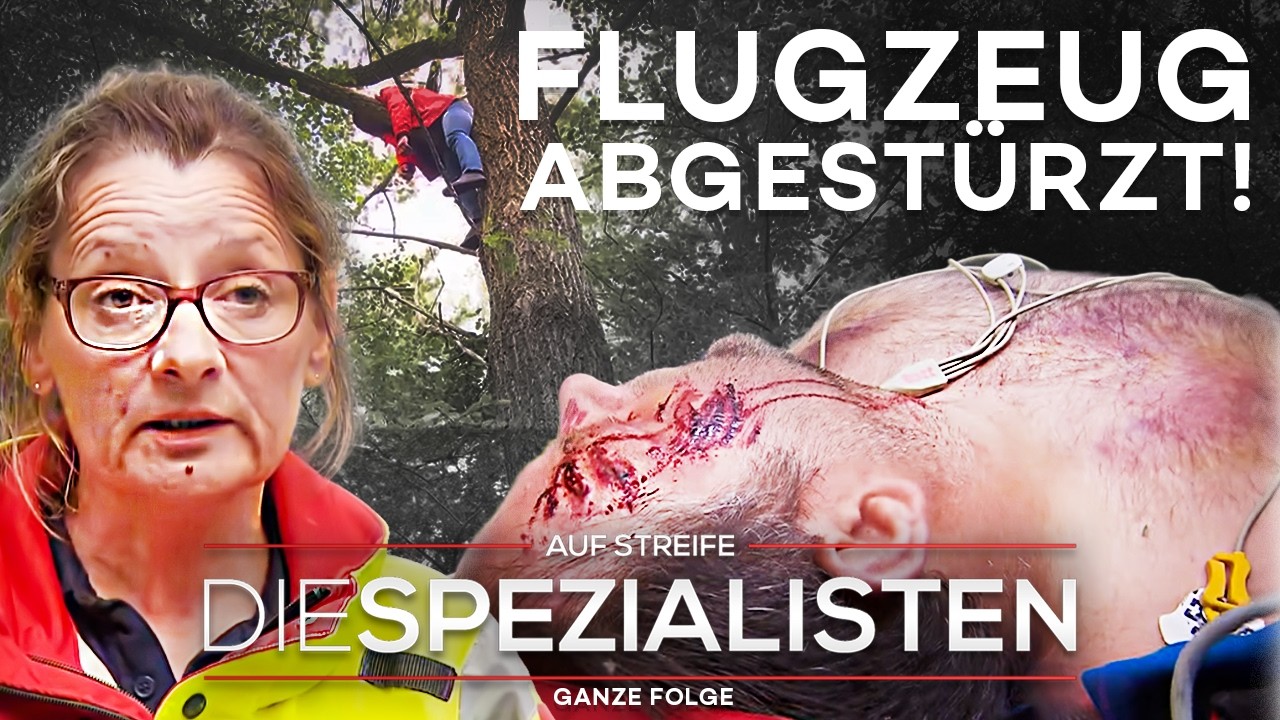 Unglaubliche Rettung: Pilot überlebt Absturz und hängt im Baum fest | Die Spezialisten | SAT.1