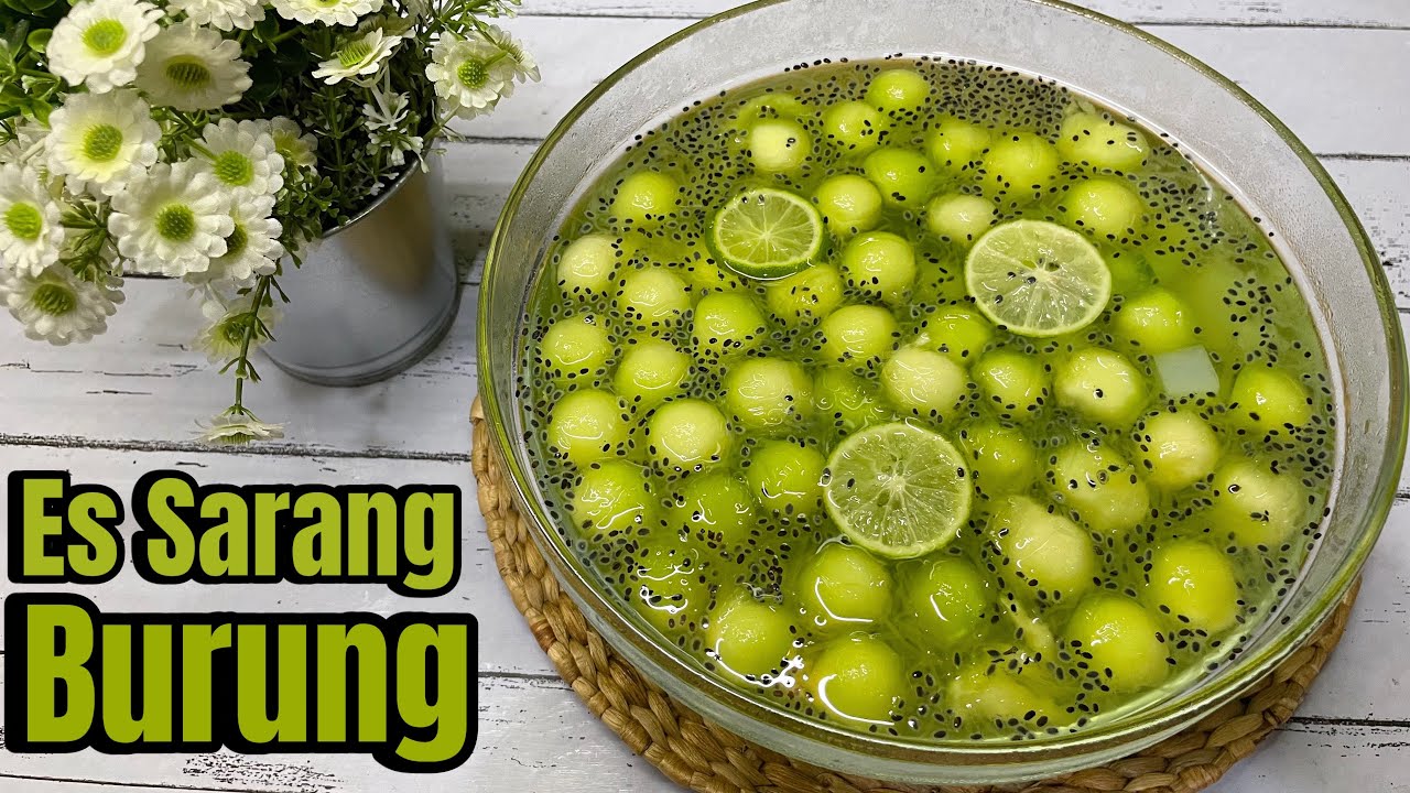 Pelepas Dahaga !! || Es Sarang Burung Segarnya Bikin Nagih Lho…