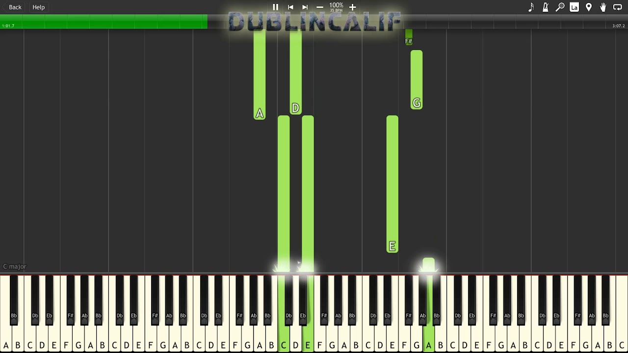 Animal Crossing - KK Lullaby (Aircheck) Theme Piano Tutorial Synthesia