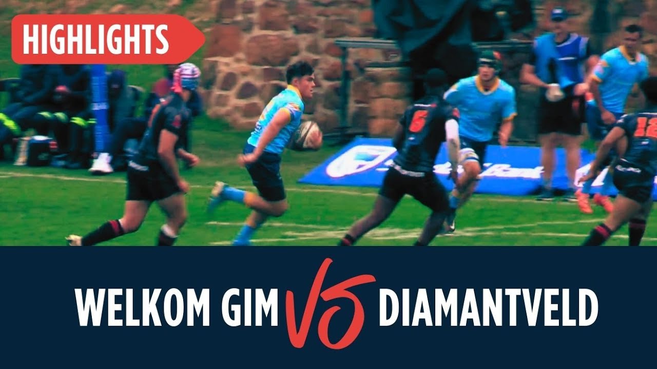Rugby - Welkom Gimnasium vs Hoërskool Diamantveld - St John's Easter Rugby Festival - 19 April 2025