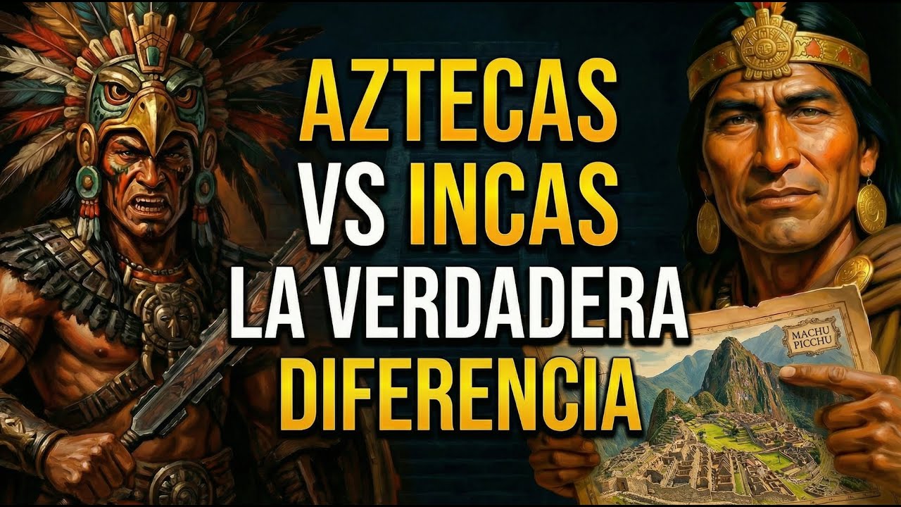 Aztecas vs Incas: La Verdadera Diferencia