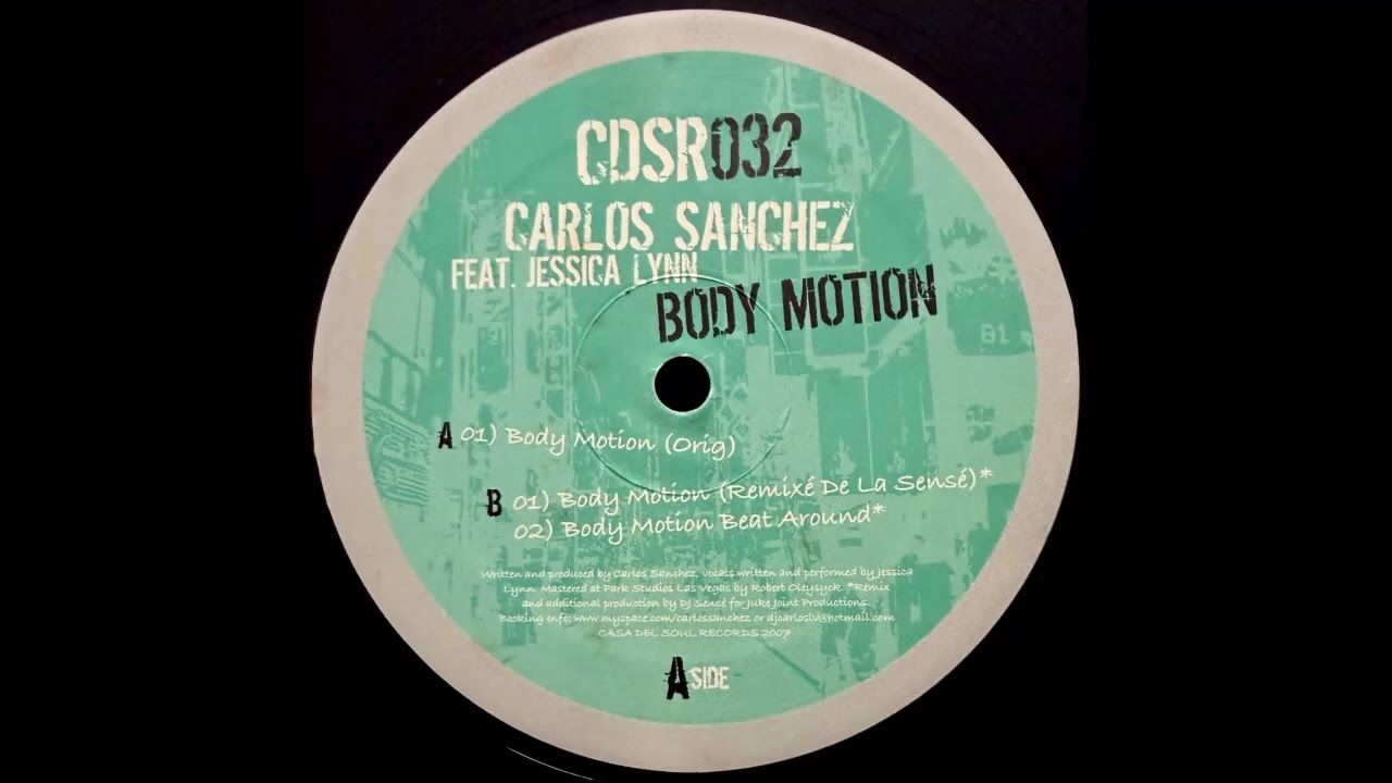 Carlos Sanchez – Body Motion (Remixé De La Sensé)