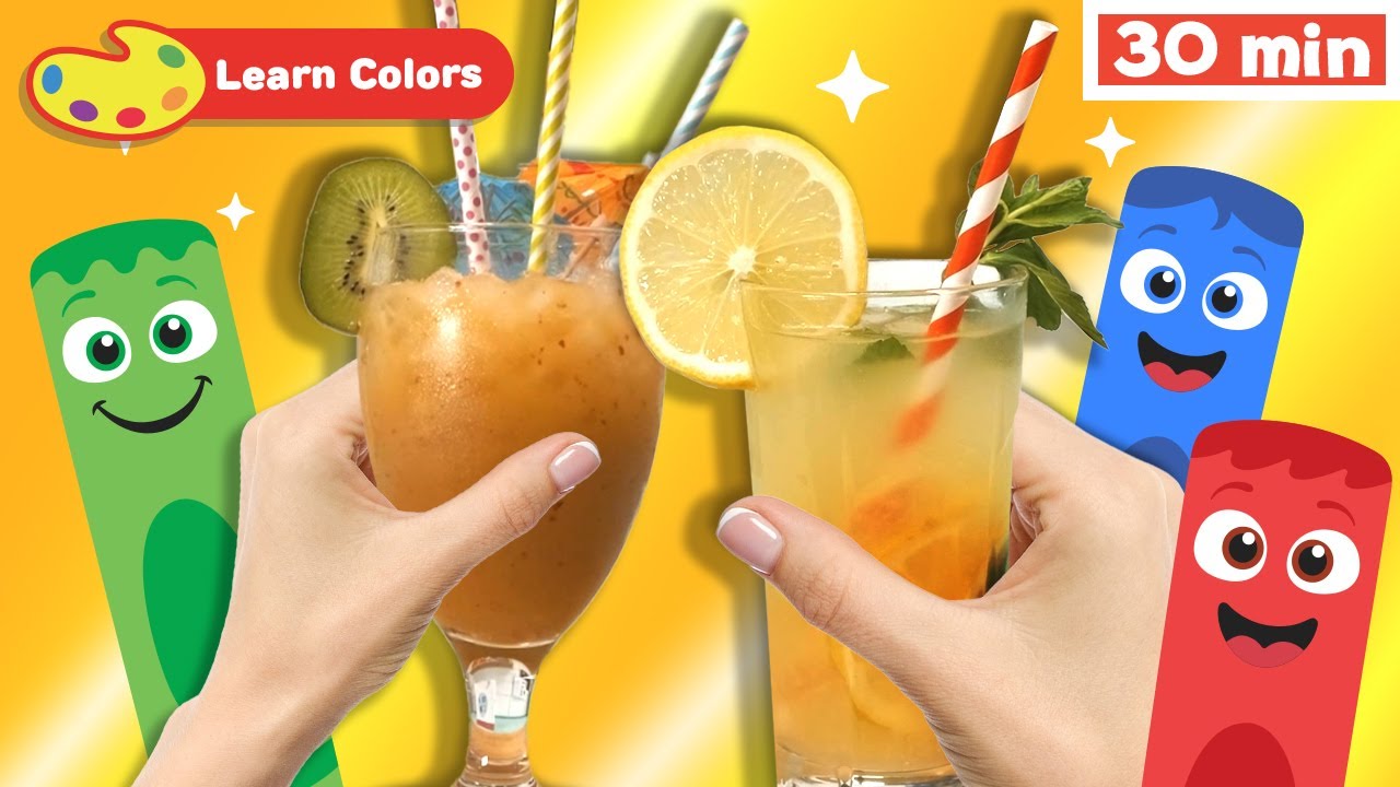 New Show! Color Crew Magic | Educational Video | COLOR CREW - Lemonade & Farm Animals | Learn Colors