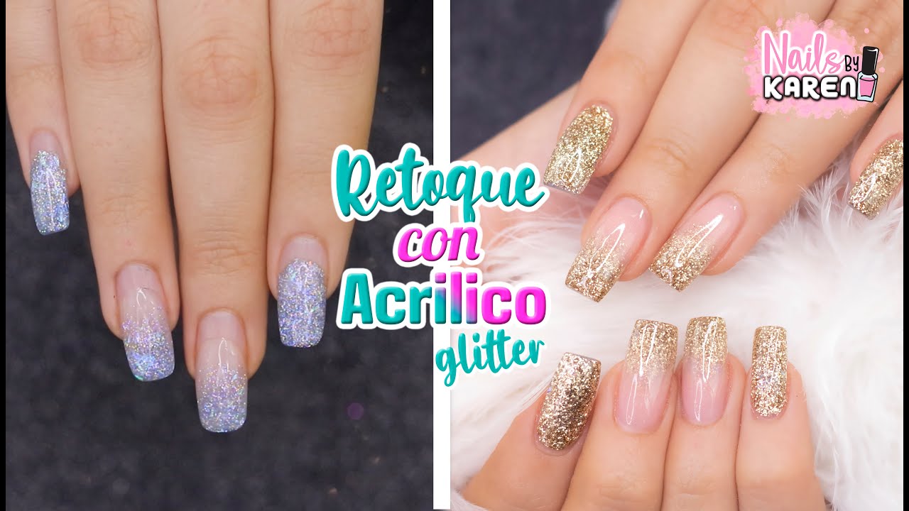 RETOQUE de UÑAS con GLITTER Encapsulado | Clienta