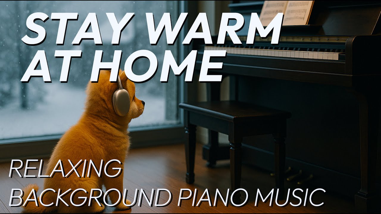 【Playlistl】 Winter Home Piano Instrumentals — Calm Ambient for Relax, Focus & sleep