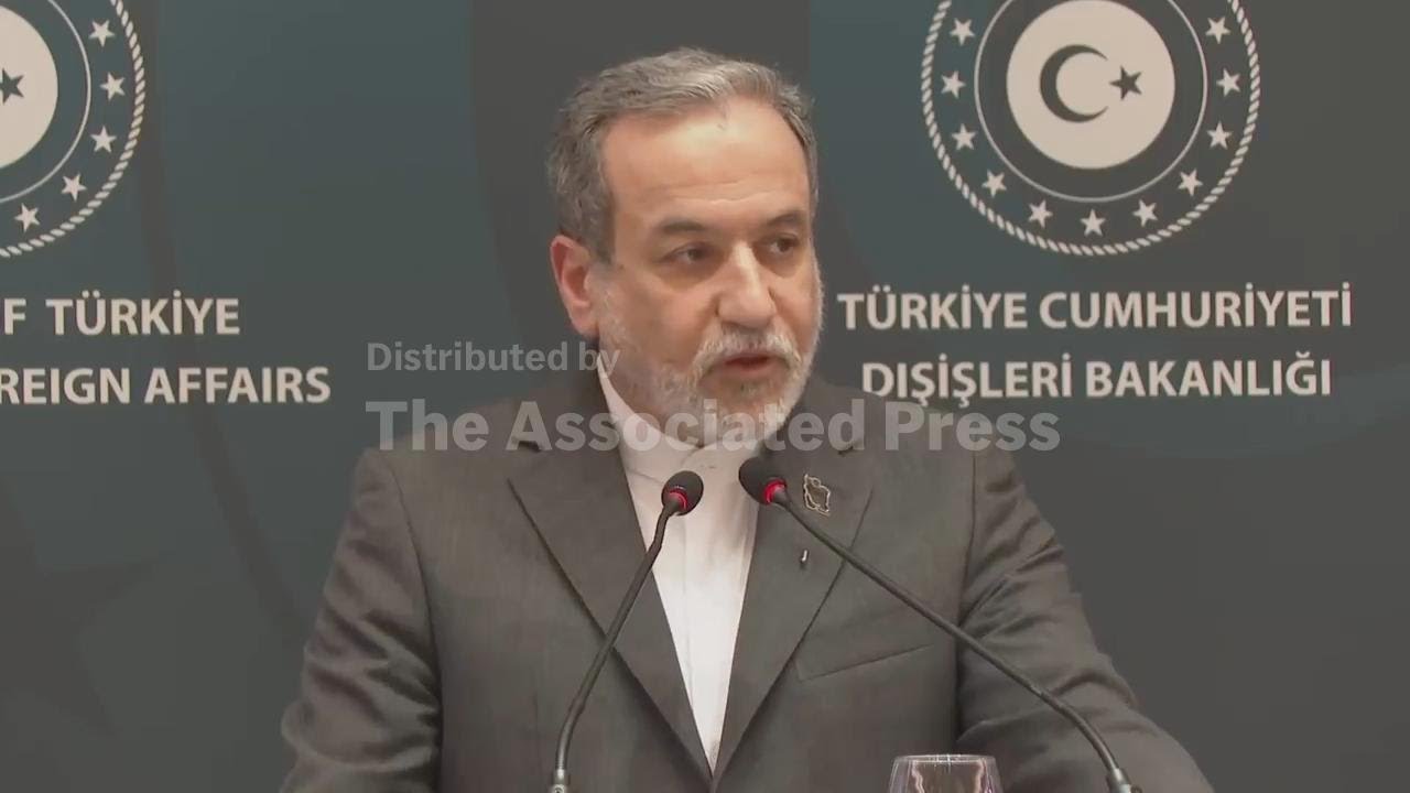 Iran ready to engage in dialogue, Iran's foreign minister says in Turkey