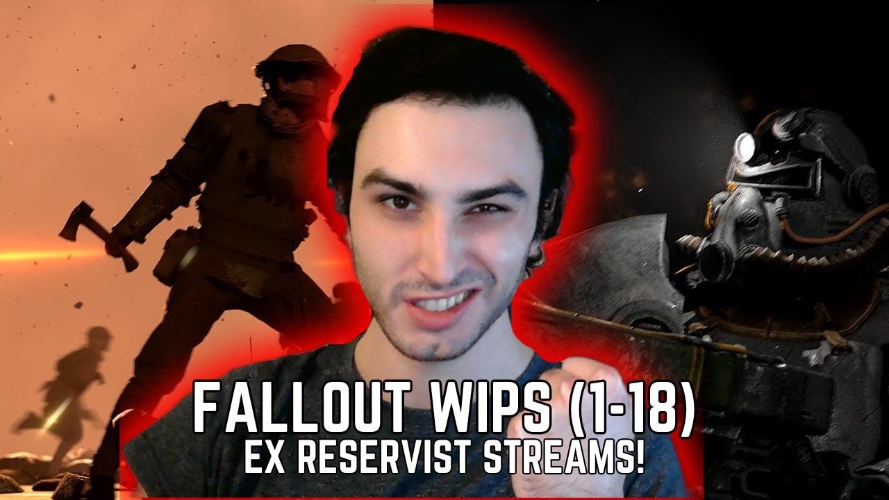 THE FALLOUT SHOW WE WANT...- ALL THE FALLOUT WIP'S! - EX RESERVIST REACTS!