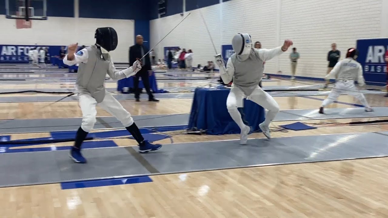 GRIFFITH JACK VS LIN Youlong - USA Air Force ROC/RJCC Semi-Finals Div I-A Men's Foil