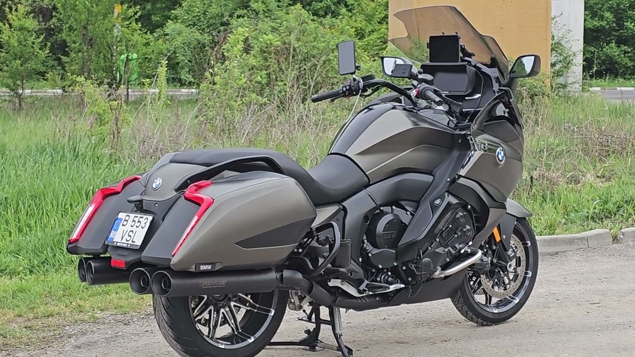 BMW K 1600 Bagger manhattan metallic matte 2023 walkaround