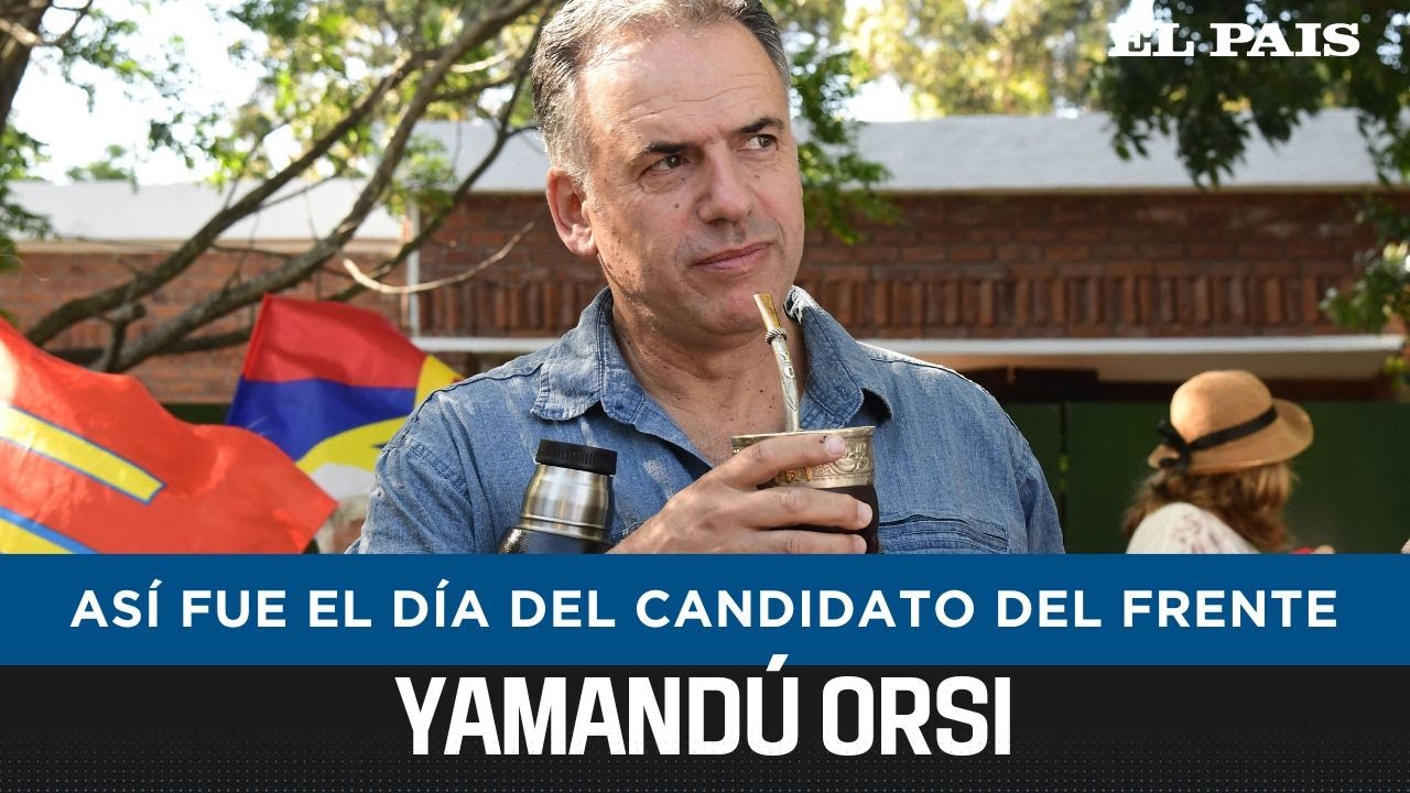 El día de Yamandú Orsi: así fue la jornada del candidato del FA en este balotaje 2024