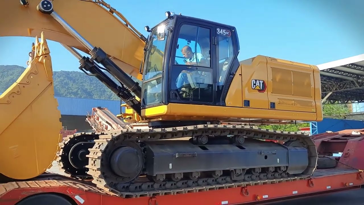 Nova aquisição ! nova escavadeira CAT E345 2023