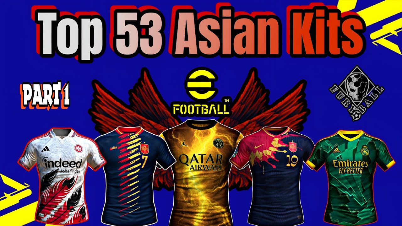 53 лучших комплекта формы сборной Азии в eFootball 2026! 🔥 | Часть 1