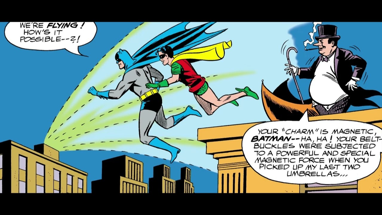 batman and robin fight the penguin and his goons