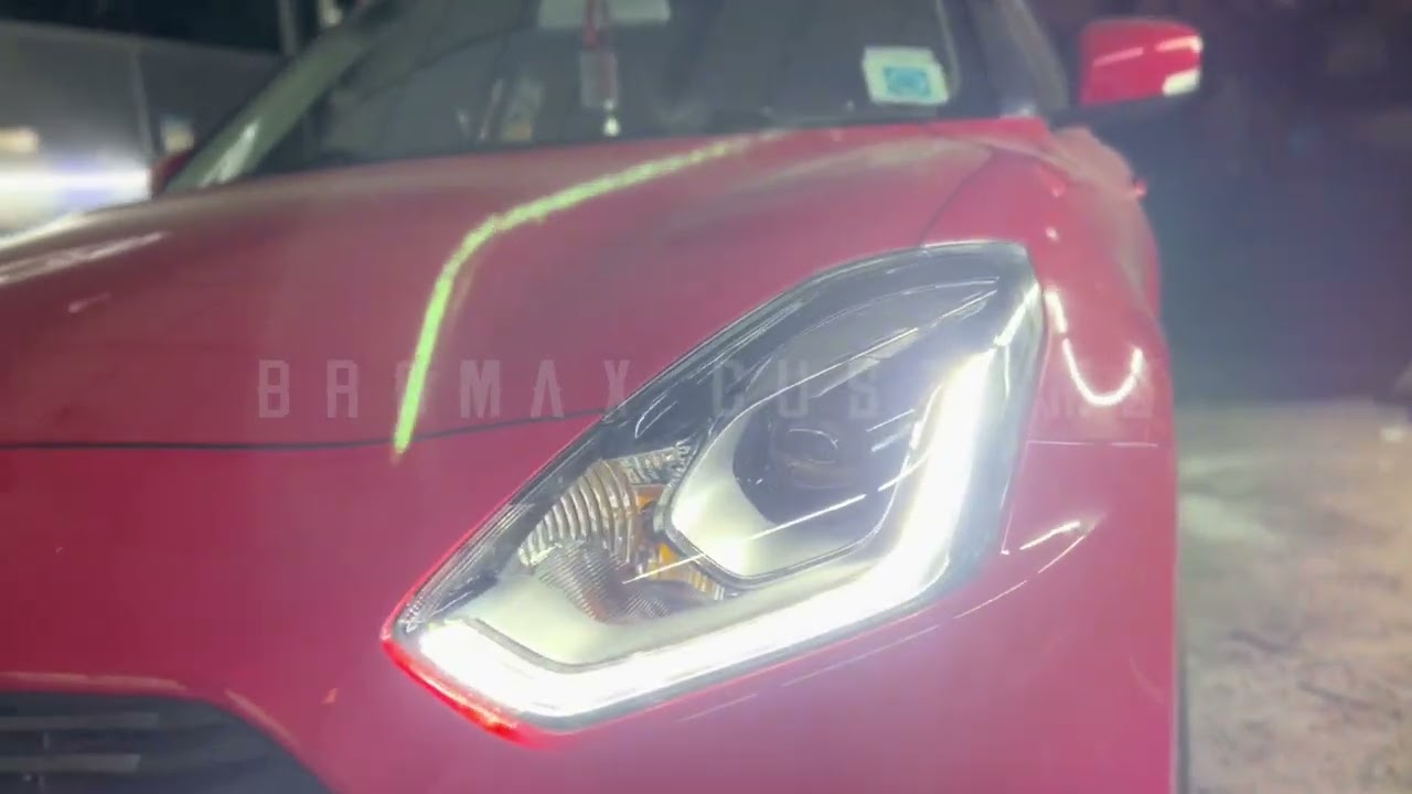 Swift projector headlight upgrade