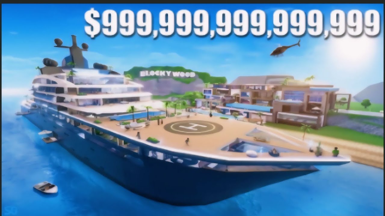 Roblox Giga mansion tycoon/Giga yacht/Biggest tycoon on roblox/walkthrough gameplay _Part 01
