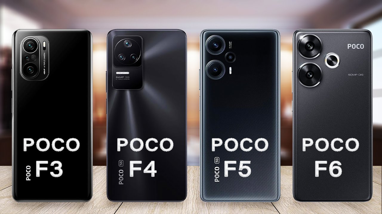 Poco F6 Vs Poco F5 Vs Poco F4 Vs Poco F3 | Poco F6 Specs Review