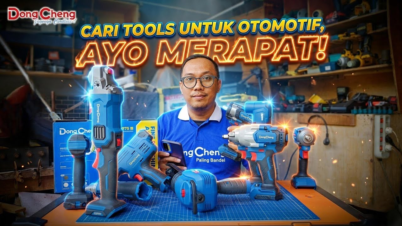 PROMO tools otomotif??!! || Promo Cordless Dongcheng Februari 2026