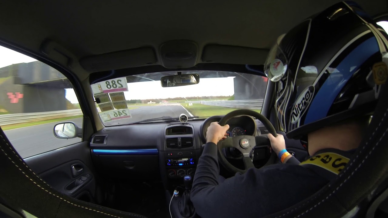 Engine Dynamics Low Boost Turbo Clio 172 Cup at Snetterton Circuit - Nov 2017