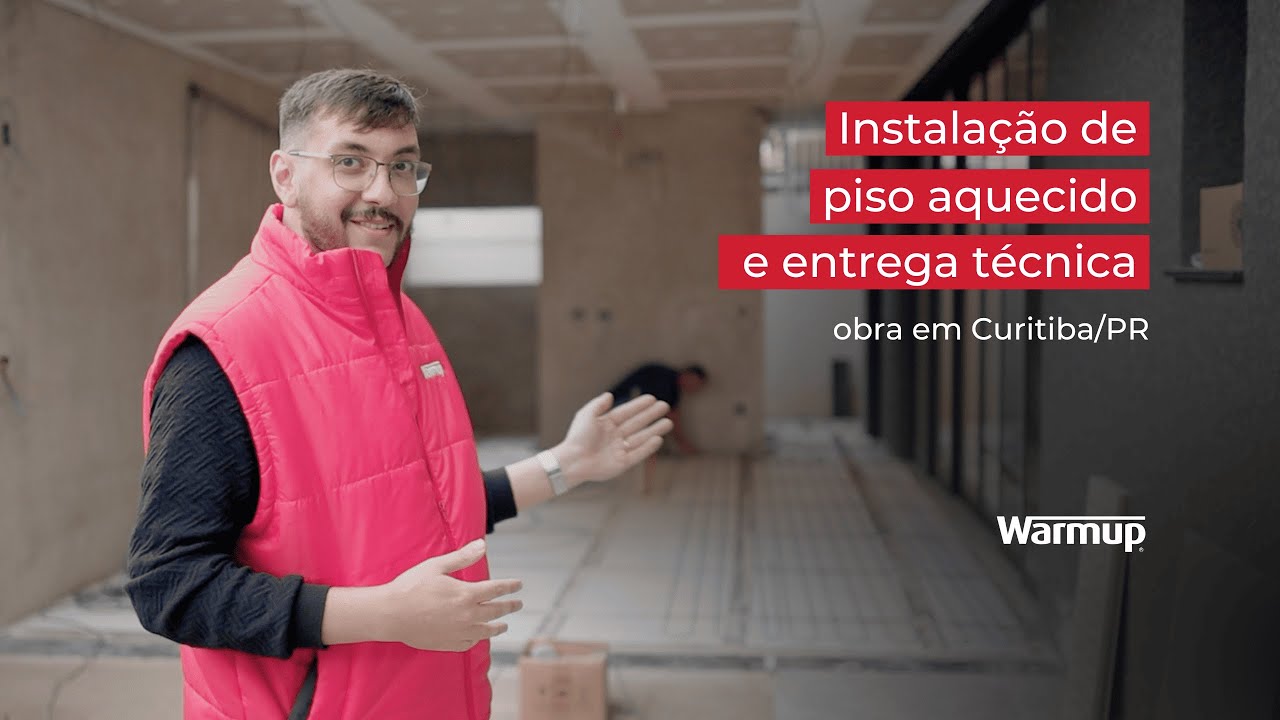 #DIÁRIODEOBRA - INSTALAÇÃO COMPLETA DE PISO AQUECIDO - WARMUP BRASIL