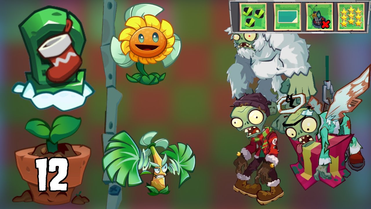 Plants vs. Zombies 3 (Chinese version) – Blizzard Approachez - Crazy 12 | 植物大战僵尸3 暴雪僵至12