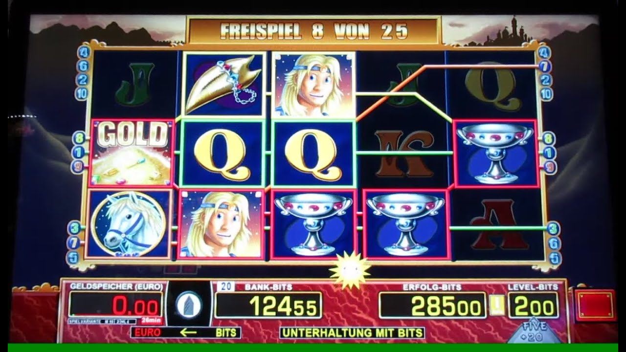 DICKER JACKPOT bei Gold & Glory! 65 Freispiele auf 2€ Gewonnen! Auszahlung am Spielautomat! Merkur