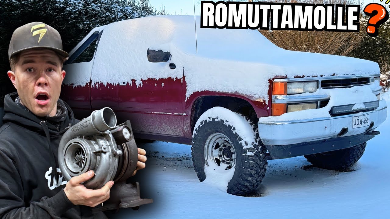 ROMUTTAMOLLE VAI AJOKUNTOON? PAPPA CHEVY